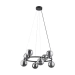 TK LIGHTING CHANDELIER ANABELLE 6844 8XG9 BLACK Biztonságos fizetés