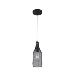 Outlet KEN FÜGGESZTÉK 1XE27 FEKETE D120MM
