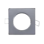 SPOT LÁMPATEST 85X85mm, SZÖGLETES, KRÓM, ROZSDAMENTES ACÉL Akció