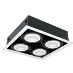 Olcsó LED KIEMELŐVILÁGÍTÁS QUAD412 12W 4XE27 2700K FEHÉR
