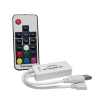 Kihagyhatatlan ajánlat RF MINI RGB USB LED CONTROLLER WITH REMOTE FOR LED STRIP 5V