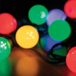 Home LPL 30/M fényfüzér, 30 db LED gömb, színes, IP44, kültéri, beltéri LPL 30/M Végkiárusítás