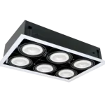 Ajánlat LED KIEMELŐVILÁGÍTÁS QUAD612 12W 6XE27 2700K FEHÉR