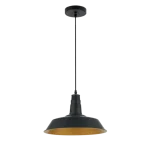 MATT FÜGGESZTÉK 1XE27 FEKETE D360MM Azonnal elérhető