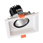 SQUARE LED SPOT LIGHT 15W 230V 3000K WH Legnépszerűbb