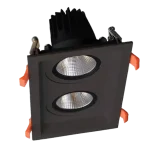 DOUBLE LED SPOT LIGHT 2X30W 230V 4000K BL+EMERGENCY KIT Biztonságos fizetés