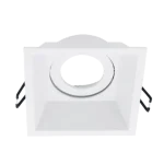 RECESSED SQUARE DOWN LIGHT EL-259SQ GU10 WHITE Legkelendőbb