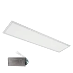 Vásárlói kedvenc LED PANEL 48W 6400K 295X1195MM UGR<19 IP54 +SÜRGŐSSÉGI KÉSZLETTEL