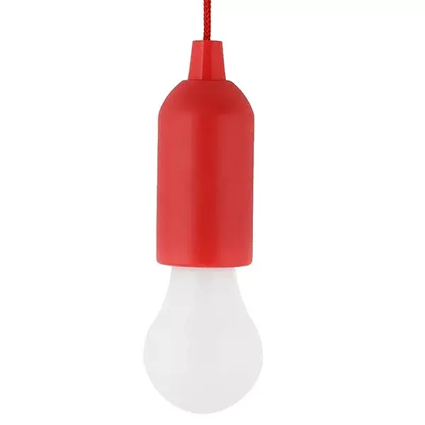 PRENOSNÁ LED ŽIAROVKA SO ŠNÚRKOU E-6621 1W ČERV. Nézd meg most