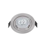 LED FÉM KÖR MÉLYSUGÁRZÓ 6W GU10 6400K SZATÉN NIKKEL Outlet