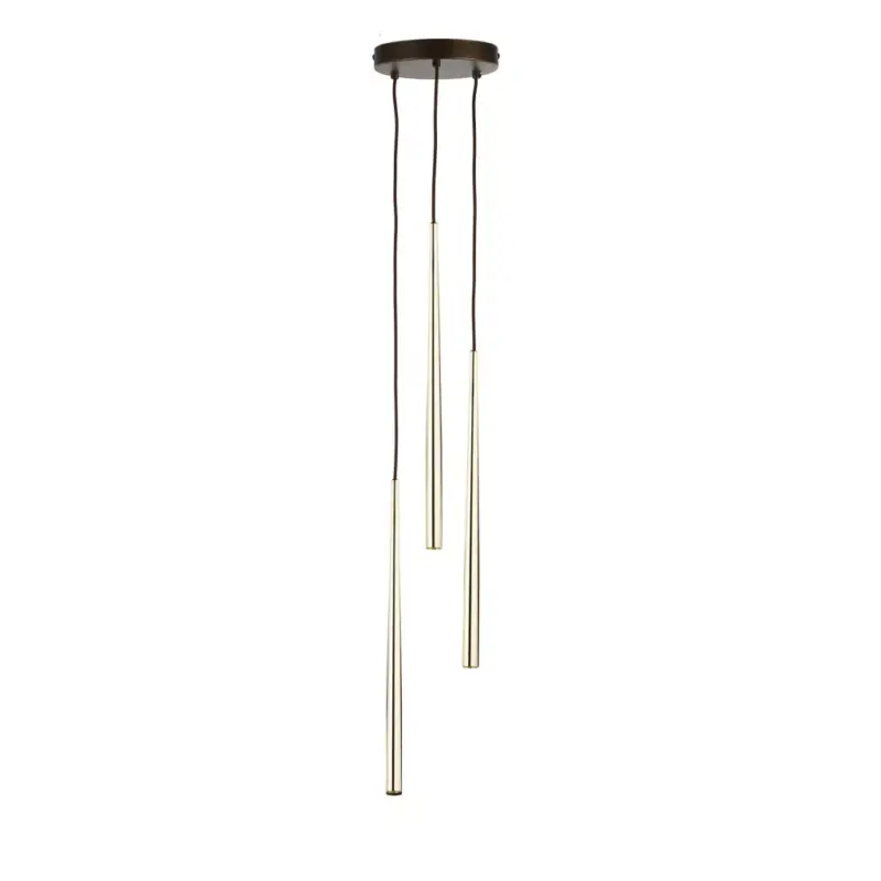 TK LIGHTING PENDANT PIANO 10117 3XG9 BLACK/GOLD Korlátozott ajánlat