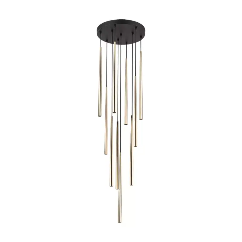 TK LIGHTING PENDANT PIANO 10118 10XG9 BLACK/GOLD Outlet