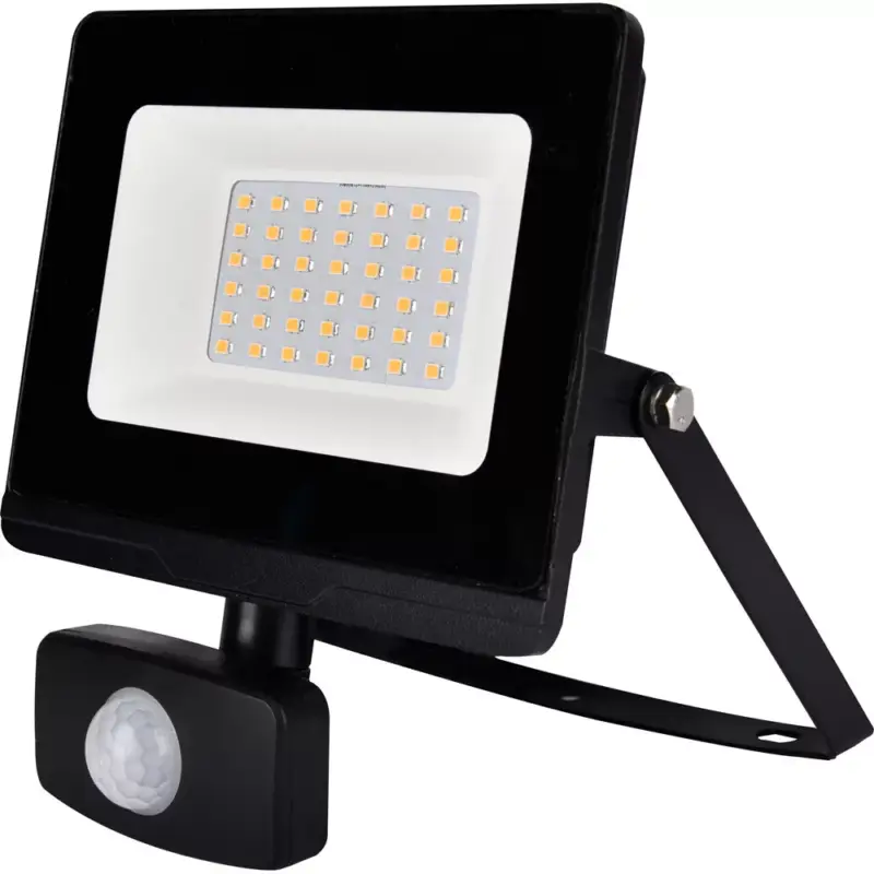 OMEGA30 LED FLOODLIGHT WITH SEN. 30W 5500K IP65+EM Azonnali szállítás