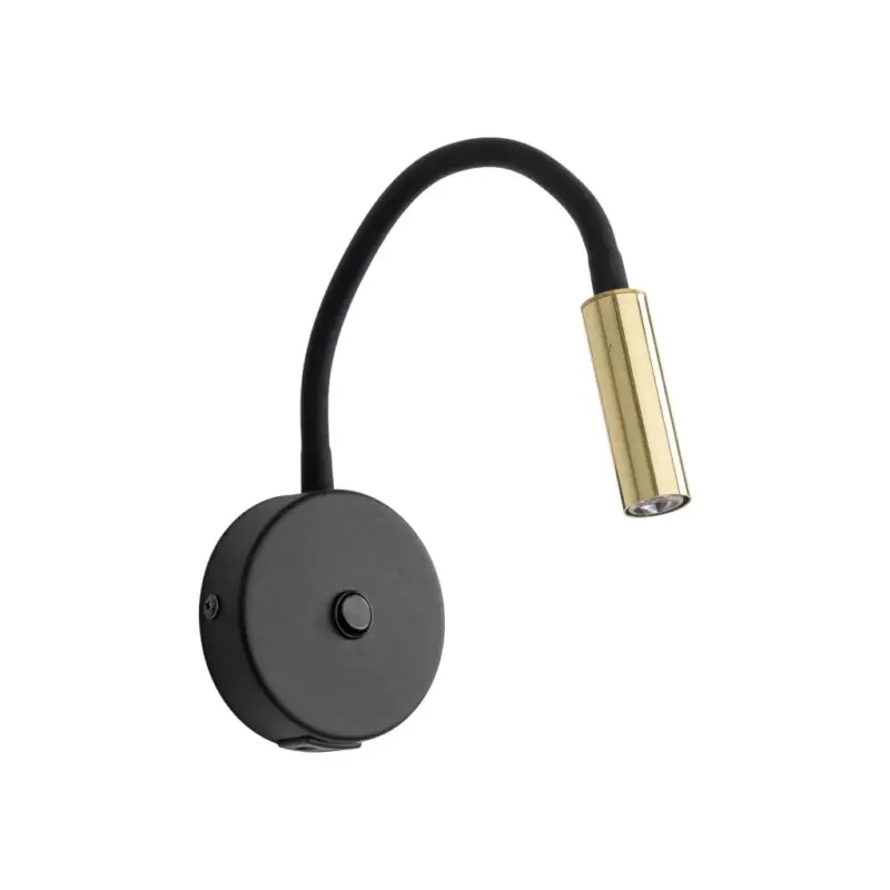 Vedd meg online TK LIGHTING WALL LAMP+USB LAGOS 10201 1XG9 GOLD