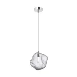 ZUMA LINE PENDANT ROCK P0488-01F-F4AC 1XG9 SILVER Csak ma