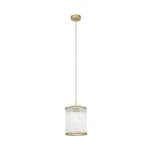 ZUMA LINE PENDANT SERGIO P0528-01F-V6AC 1XE14 GOLD Gyors kiszállítás