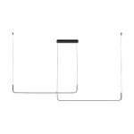 Azonnal elérhető ZUMA LINE LED PENDANT RIKE 2023199-BK 40W CCT BL