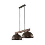 Bestseller TK LIGHTING CHANDELIER OSLO 4507 2XE27 BROWN