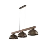 Kedvezményes ár TK LIGHTING CHANDELIER OSLO 6299 3XE27 BROWN