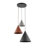 Szezonális akció TK LIGHTING PENDANT CONO 6633 3XE27 MULTICOLORED