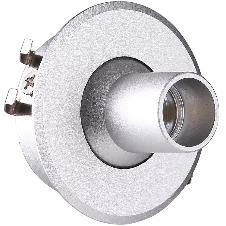 Akció EL-CF03 LED CABINET LIGHT 12V/1W 3000K D39MM, SI.