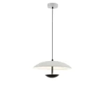 AТЕНА LED PENDANT 12W 4000K, WHITE+BLACK Alacsony ár
