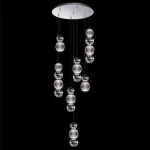 DIAMOND LED PENDANT 28W 3000K, CHROME Akció