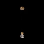 Prémium DIAMOND LED PENDANT 5W 3000K, GOLD