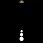 PEARL LED PENDANT 9W 3000K, GOLD Kihagyhatatlan ajánlat