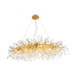 Nézd meg most LOUIS CHANDELIER 18XG9 GOLD/CRYSTALS