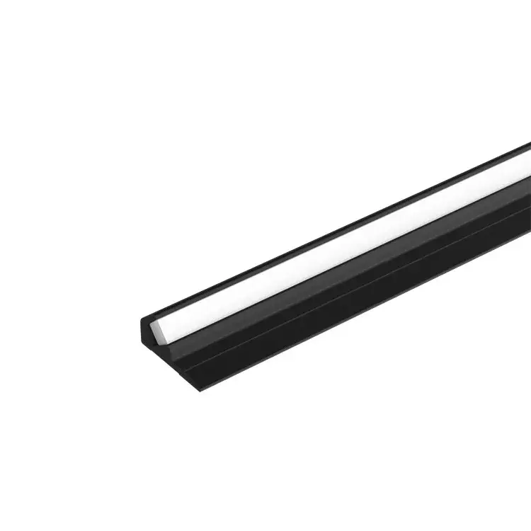 Szezonális akció EL-94CR SHELF PROFILE FOR LED STRIP 2.5M, BLACK