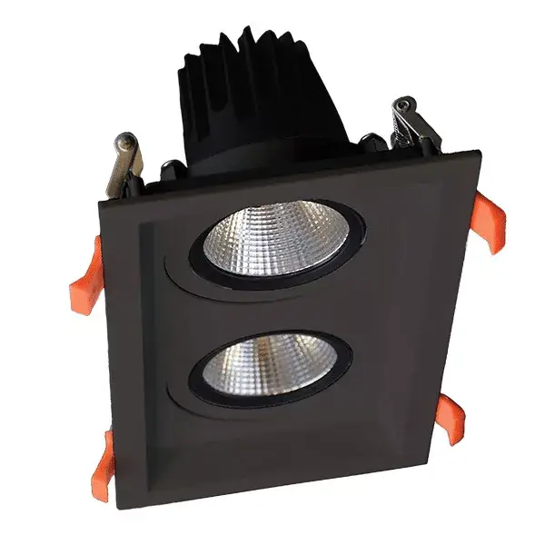 Rendeld meg most DOUBLE LED MOVABLE SPOT LIGHT 2X30W 230V 4000K BLACK