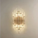 ELDER WALL LAMP 2XE14 GOLD/CRYSTALS Kedvezmény