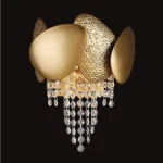 FRANZ WALL LAMP 2XG9 GOLD/CRYSTALS Különleges ajánlat