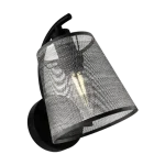 Alacsony ár JASMINE WALL LAMP 1XE14 BLACK