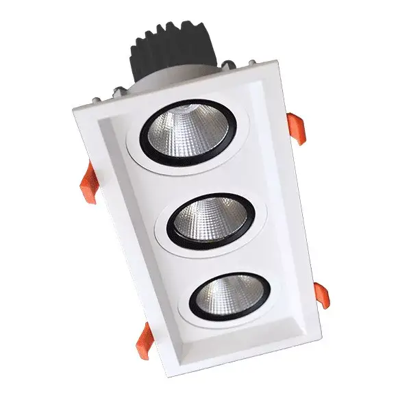 TRIPLE LED MOVABLE SPOT LIGHT 3X30W 230V 4000K WHITE Bestseller