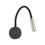 TK LIGHTING WALL LAMP LAGOS 10039 1XG9 BLACK/GOLD Biztonságos vásárlás
