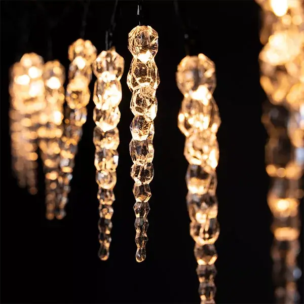 Biztonságos vásárlás CHRISTMAS ICICLE LIGHT 10PCS 3000K 2XАА IP44