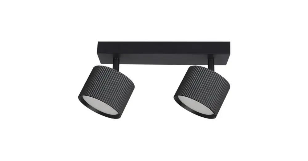 Orbin LED lámpa, mozgatható GX53 x2, fekete Szuper akció