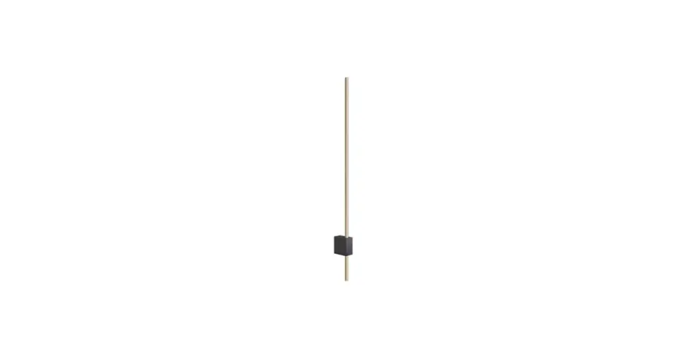 Biztonságos fizetés Como 9W 90cm LED fali lámpa fekete + arany