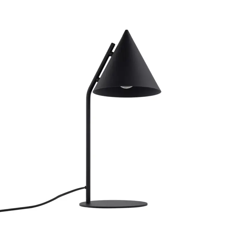 Korlátozott ajánlat TK LIGHTING TABLE LAMP CONO 16009 1XE27 BLACK