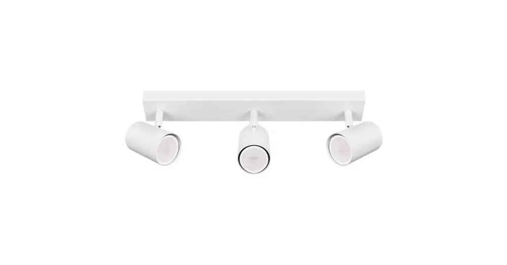 Gyors szállítás Richi GU10x3 LED fali lámpa, mozgatható, fehér