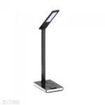 Alacsony ár 5W LED ASZTALI LÁMPA VEZETÉKNÉLKÜLI TÖLTŐVEL 3 IN 1 FEKETE