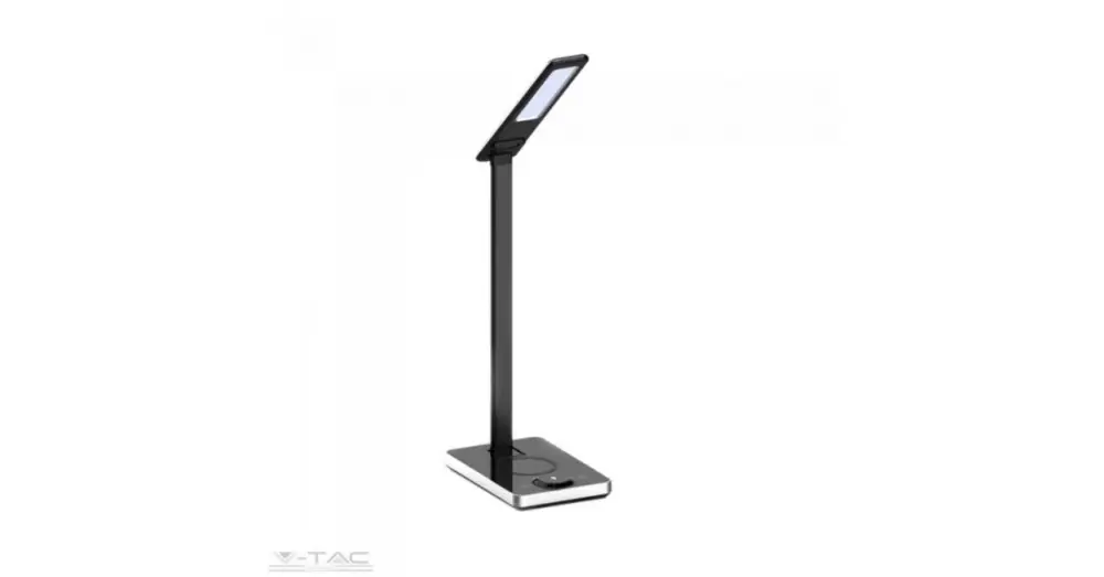 Alacsony ár 5W LED ASZTALI LÁMPA VEZETÉKNÉLKÜLI TÖLTŐVEL 3 IN 1 FEKETE