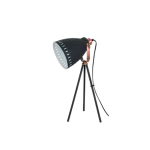 MAX ASZTALI LÁMPA 1XE27 FEKETE H520MM Biztonságos fizetés