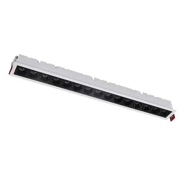 RECESSED LINEAR LIGHTEL-05 20W 4000K, WHITE & BLACK Olcsó