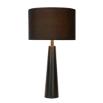 CAREN TABLE LAMP 1XE27 BLACK Kedvezményes ár