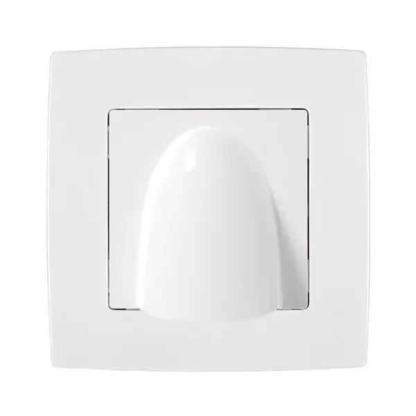 CITY ONE GANG CABLE OUTLET WITHOUT TERMINAL WHITE Vedd meg online