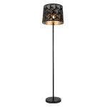 Vedd meg online MARSEL FLOOR LAMP 1xE27 BLACK