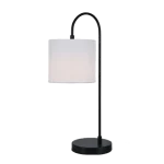 NADINE TABLE LAMP 1xE27 BLACK Csak ma